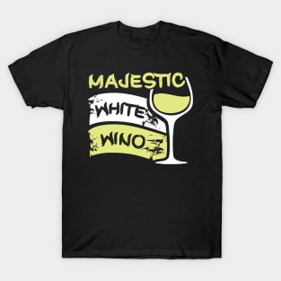 Majestic White Wino T-Shirt